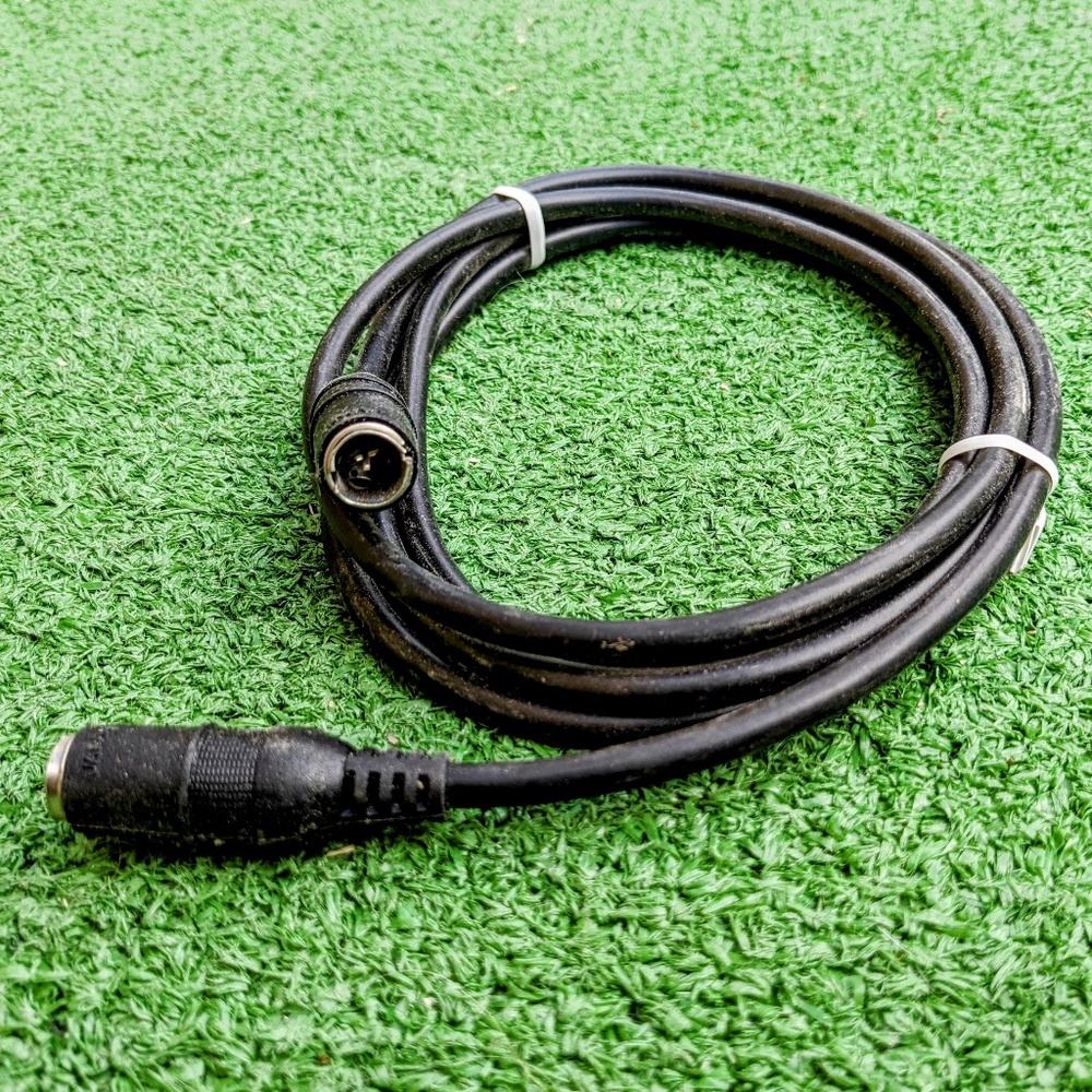 Coaxial Cable 78in 3c-2v 75 ohm Plug Cd/Pd/Hg ~ F-Type Male-to-Male Connect Cord